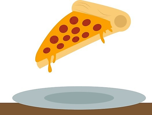 EPS 해외이미지 접시 일러스트 피자 사람없음 조각피자 피자조각 피자집 해외일러스트 식기 조각 패스트푸드 서양음식 상점 파일형식 벡터 이미지허브