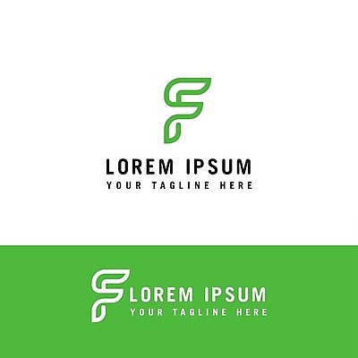 EPS 해외이미지 디자인 알파벳 일러스트 비즈니스 사람없음 초록색 심볼 심플 F 해외일러스트 영어 컬러 파일형식 벡터 이미지허브