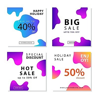 EPS 해외이미지 디자인 일러스트 추상 타이포그라피 사람없음 파란색 쇼핑 세트 세일 보라색 흰색 빅세일 핫세일 해외일러스트 문자 컬러 무늬 파일형식 벡터 이미지허브