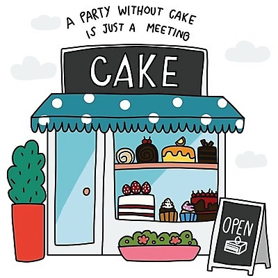 EPS 해외이미지 디자인 화분 일러스트 창문 디저트 사람없음 케이크 빵집 달콤 쇼윈도 진열장 입간판 해외일러스트 음식 간판 상점 전시 맛 파일형식 벡터 이미지허브