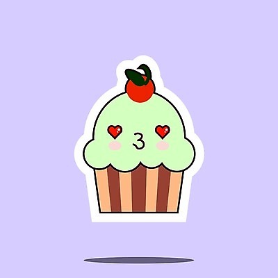 EPS 해외이미지 캐릭터 얼굴 음식 백그라운드 일러스트 디저트 미소 장식 컵 케이크 상점 빵집 달콤 맛 상품 만화 컵케이크 심볼 크림 코믹 고립 페스츄리 해외일러스트 일러캐릭터 식기 빵 컨셉 표정 신체부위 파일형식 벡터 이미지허브