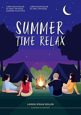 EPS 해외이미지 전신 커플 여자 남자 일러스트 밤하늘 텐트 여러명 성인 눕기 캠핑 모닥불 성인만 해외일러스트 다수 관계 모션 하늘 불 레저 캠핑도구 사람 야간 파일형식 벡터이미지허브 