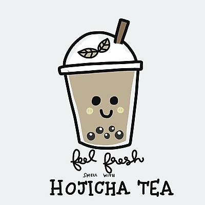 EPS 해외이미지 손글씨 행복 일러스트 글자캘리그라피 사람없음 달콤 찻잎 테이크아웃컵 타피오카펄 해외일러스트 감정 캘리그라피 컵 차_음료 맛 파일형식 벡터 이미지허브