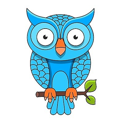 EPS 해외이미지 동물캐릭터 일러스트 사람없음 부엉이 해외일러스트 일러캐릭터 동물 캐릭터 조류 파일형식 벡터 이미지허브