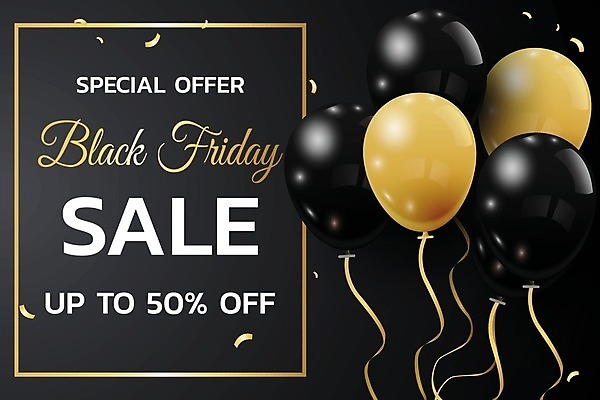 EPS 해외이미지 일러스트 휴가 쇼핑 세일 검은색 거래 온라인 금요일 재고정리 제의 해외일러스트 컬러 요일 파일형식 벡터 이미지허브