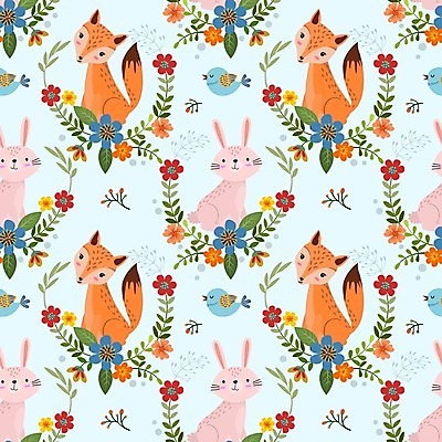 EPS 해외이미지 동물 캐릭터 디자인 꽃 행복 야생동물 백그라운드 잎 꽃무늬 패턴 일러스트 자연 벽지 미술 그래픽 장식 세트 컬러풀 정원 봄 수확 나뭇가지 아기 직물 토끼 신용카드 숲 인쇄 만화 수집 그림 질감 복고 여우 해외일러스트 일러캐릭터 나무 식물 계절 감정 컬러 무늬 농업 포유류 문화예술 사람 금융 반려동물 생태계 파일형식 벡터 이미지허브