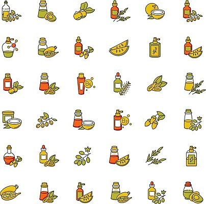 EPS 해외이미지 클립아트 디자인 선 컨셉 일러스트 재료 씨앗 세트 픽토그램 웹 화장품 플랫 멜론 만화 수집 심볼 윤곽 코코넛 아몬드 팩 로즈메리 아보카도 고립 돌봄 실리콘 얇은 엘리먼트 항목 해외일러스트 식물 인터넷 과일 모션 뷰티 견과류 허브 파일형식 벡터 이미지허브