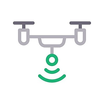 EPS 해외이미지 일러스트 사람없음 카메라 드론 해외일러스트 전자제품 파일형식 벡터 이미지허브