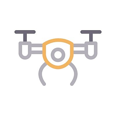 EPS 해외이미지 일러스트 사람없음 카메라 드론 해외일러스트 전자제품 파일형식 벡터 이미지허브