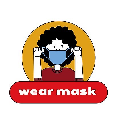 EPS 해외이미지 여자 포스터 얼굴 백그라운드 스티커 일러스트 가면 설명 안전 사람 빨간색 약 흰색 원형 플랫 바이러스 보호 주식 일회용 만화 방향 사인 예방 팁 해외일러스트 도형 컬러 컨셉 의학 모션 신체부위 금융 파일형식 벡터 이미지허브