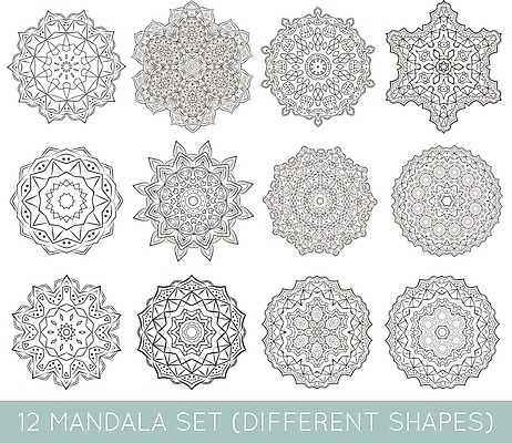 EPS 해외이미지 디자인 꽃 여행 백그라운드 꽃무늬 패턴 일러스트 요가 상상 벽지 추상 휴식 프레임 창조 장식 세트 검은색 원형 눈송이 영혼 인도인 수집 문신 명상 그림 질감 복고 시트 부족 고립 만다라 선견지명 아랍어 엘리먼트 특별함 스타일 해외일러스트 도형 외국인 식물 웰빙 컬러 컨셉 무늬 눈_날씨 동양인 파일형식 벡터 이미지허브