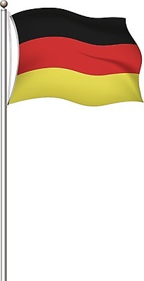 EPS 해외이미지 전통 배너 유럽 물결 일러스트 바람 독일 매달리기 그래픽 빨간색 세계 노란색 검은색 깃발 땅 심볼 봉 고립 유럽연합 전국 현실 해외일러스트 자연요소 나라 컬러 모션 날씨 파일형식 벡터 이미지허브