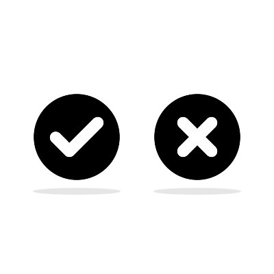 EPS 해외이미지 십자가 일러스트 비즈니스 추상 빨간색 초록색 금융 상자 사무실 디지털 웹 금지 플랫 끝 선택 X 투표 심볼 체크표시 확인 흔적 사인 긍정 고립 부정적 잘못 해외일러스트 알파벳 감정 컬러 컨셉 무늬 인터넷 경제 선거 파일형식 벡터 이미지허브