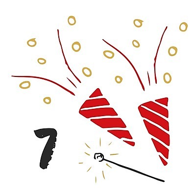 EPS 해외이미지 일러스트 폭죽 타이포그라피 사람없음 숫자 달력 날짜 12월 스파클라 해외일러스트 문자 파일형식 벡터 이미지허브