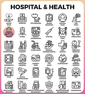 EPS 해외이미지 디자인 선 일러스트 청진기 건강 병원 주사기 가면 세트 약 웹 간호사 의사 마음 치아 구급차 수집 서비스 휠체어 약속 윤곽 감염 테라피 보험 장애 UI 돌봄 압력 위생관리 대리인 해외일러스트 인터넷 의학 의료기기 모션 자동차 관리 뷰티 의료진 소화기관 파일형식 벡터 이미지허브