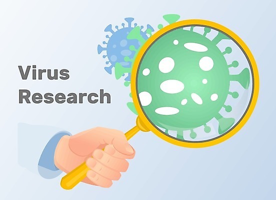 EPS 해외이미지 손 일러스트 건강 실험 펼침 인포그래픽 바이러스 질병 과학자 생물학 확대경 박테리아 전염병 헬프 해외일러스트 직업 교육 과학 의학 모션 신체부위 도움 학자 파일형식 벡터 이미지허브