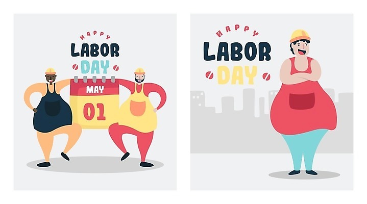 EPS 해외이미지 전신 남자 일러스트 노동자 작업복 성인 세명 팔짱 달력 안전모 근로자의날 다리들기 성인남자만 해외일러스트 직업 옷 기념일 모션 사람 헬멧 안전장비 남자만 성인만 파일형식 벡터 이미지허브