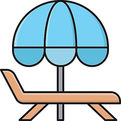 EPS 해외이미지 계절 바다 여행 백그라운드 의자 일러스트 우산 자연 하늘 휴가 휴식 앉기 여름 태양 맑음 휴게실 갑판 오브젝트 휴양지 양산 심플 고립 해외일러스트 자연요소 가구 컨셉 배_교통 모션 날씨 장소 생태계 파일형식 벡터 이미지허브