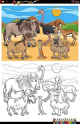 EPS 해외이미지 클립아트 동물 캐릭터 공원 교육 행복 야생동물 어린이 일러스트 장난 놀이 흑백 취미 그래픽 책 세트 컬러풀 유치원 그룹 어플리케이션 만화 수집 그림 영양 페인트붓 페이지 문제집 미어캣 색칠공부 해외일러스트 일러캐릭터 공공시설 감정 컬러 촬영기법 사람 학습 붓 색칠 파일형식 벡터 이미지허브