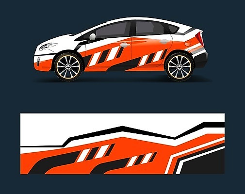 EPS 해외이미지 디자인 백그라운드 일러스트 자동차 추상 사람없음 목업 자동차코팅 해외일러스트 육상교통 무늬 파일형식 벡터 이미지허브