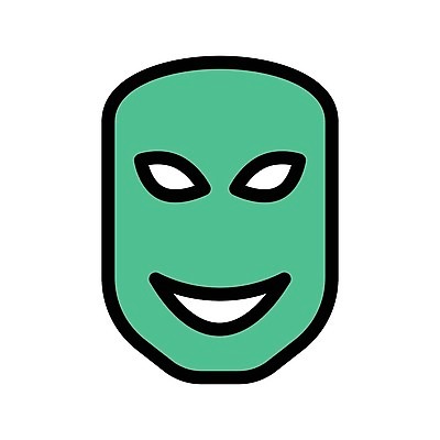 EPS 해외이미지 행복 감정 문화 얼굴 일러스트 가면 미술 미소 이벤트 검은색 축제 공연 무대 표현 유머 배우 극장 심볼 사인 쇼 드라마 연극 고립 비극 해외일러스트 컬러 문화예술 표정 신체부위 연예인 파일형식 벡터 이미지허브