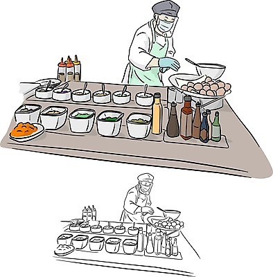 EPS 해외이미지 직업 접시 손 남자 산업 음식 백그라운드 유니폼 채소 일러스트 호텔 실내 건강 요리 사람 주방 식당 요리사 식사 저녁식사 업무 낙서 스케치 먹기 준비 그림 경영자 상업 손그림 성분 주인 점심식사 고립 뷔페 해외일러스트 식기 옷 모션 숙소 미술 내부 신체부위 상점 작업 리더 파일형식 벡터 이미지허브