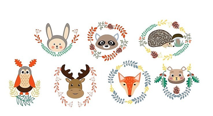 EPS 해외이미지 식물 동물 템플릿 캐릭터 디자인 계절 행복 야생동물 어린이 꽃무늬 일러스트 곰 자연 조류 사슴 미술 목재 그래픽 세트 버섯 가을 아기 토끼 플랫 숲 인쇄 만화 수집 심볼 보따리 여우 부엉이 삼림지대 엘리먼트 해외일러스트 일러캐릭터 나무 꽃 감정 무늬 재료 포유류 문화예술 사람 반려동물 생태계 파일형식 벡터 이미지허브