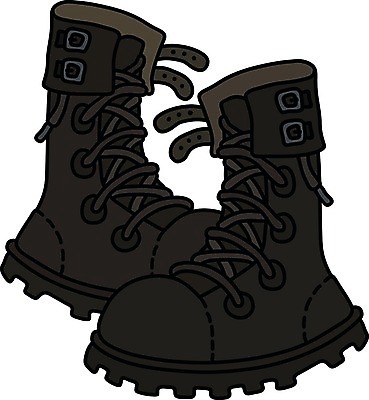 EPS 해외이미지 여행 신발 일러스트 자연 부츠 야외 검은색 숲 가죽 만화 땅 군용 육군 병정 양발 펑크 해외일러스트 컬러 군대 생태계 파일형식 벡터 이미지허브