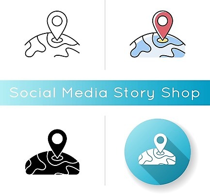 EPS 해외이미지 지구 일러스트 사람없음 세트 원형 위치 소셜네트워크 해외일러스트 도형 파일형식 벡터 이미지허브