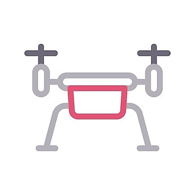 EPS 해외이미지 일러스트 사람없음 카메라 드론 해외일러스트 전자제품 파일형식 벡터 이미지허브