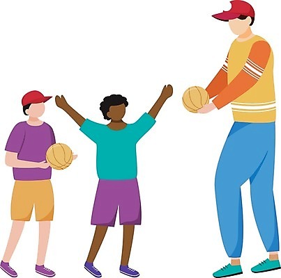 EPS 해외이미지 전신 남자 어린이 흑인 일러스트 들기 소년 성인 세명 만세 주기 기부 헬프 남자만 자선단체 해외일러스트 서양인 모션 사람 도움 그룹 자선 파일형식 벡터 이미지허브