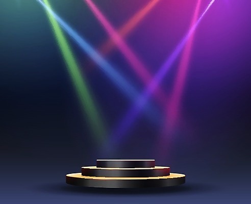 EPS 해외이미지 템플릿 디자인 별 백그라운드 일러스트 비즈니스 성공 조명 설명 이벤트 내부 빛 파티 3D 콘서트 도전 무대 축하 춤 우승 원형 발표 받침대 쇼 장면 스포트라이트 단상 대회 빛망울 승자 지휘대 필승 현실 효과 해외일러스트 자연요소 도형 컨셉 모션 문화예술 공연 최고 디지털합성 파일형식 벡터 이미지허브