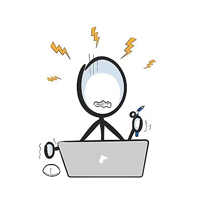 EPS 해외이미지 클립아트 캐릭터 손 디자인 선 백그라운드 컨셉 인터넷 일러스트 표시 스트레스 아이디어 사람 그래픽 컴퓨터 검은색 웹 분노 흰색 속임수 발표 낙서 만화 스케치 그림 심플 코믹 손그림 온라인 고립 소셜 엘리먼트 해외일러스트 일러캐릭터 감정 컬러 미술 신체부위 전자제품 파일형식 벡터 이미지허브