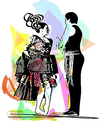 EPS 해외이미지 전통 커플 드레스 옷 음악 일러스트 추상 미술 사람 소년 여러명 치마 컬러풀 축제 미국 공연 연주자 댄서 깃발 춤 남아메리카 우아함 낙서 스케치 전시회 그림 쇼 드라마 민화 인기 페루 해외일러스트 직업 남자 어린이 컬러 다수 컨셉 북아메리카 무늬 관계 하의 문화예술 아메리카 이벤트 전시 음악가 파일형식 벡터 이미지허브