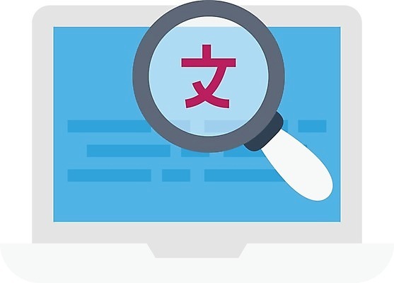 EPS 해외이미지 디자인 영어 교육 일러스트 비즈니스 텍스트 통신 학교 책 스터디 세계 글로벌 검은색 흰색 심볼 사인 검색 사전 온라인 발견 고립 번역 해외일러스트 문자 컬러 학습 파일형식 벡터 이미지허브
