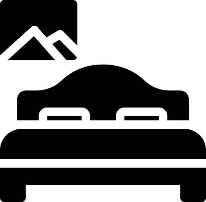 EPS 해외이미지 디자인 실루엣 여행 가구 일러스트 베개 침구 호텔 휴식 주택 내부 침실 방 정보 흰색 침대 잠 야간 심볼 서비스 사인 그림 일반 고립 더블 매트리스 취침시간 호스텔 해외일러스트 자연요소 컬러 생활용품 컨셉 숙소 촬영기법 건물 파일형식 벡터 건축물 오브젝트 건축 이미지허브