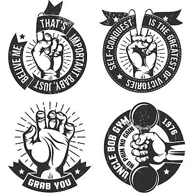 EPS 해외이미지 손 배너 실루엣 일러스트 손가락 손바닥 라벨 검은색 수확 심볼 사인 복고 배지 인덱스 팔 그런지 엘리먼트 필승 해외일러스트 컬러 농업 프레임 촬영기법 신체부위 우승 파일형식 벡터 이미지허브