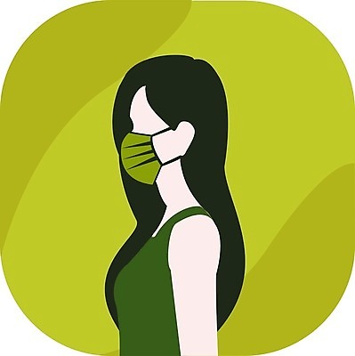 EPS 해외이미지 일러스트 가면 안전 바이러스 해외일러스트 파일형식 벡터 이미지허브