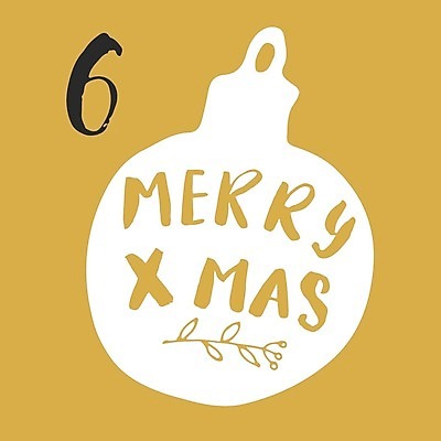 EPS 해외이미지 영어 크리스마스 일러스트 타이포그라피 사람없음 숫자 달력 날짜 12월 오너먼트 해외일러스트 문자 기념일 크리스마스장식 파일형식 벡터 이미지허브
