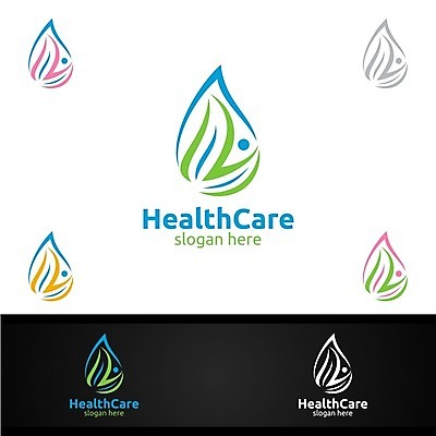 EPS 해외이미지 디자인 잎 사람모양 사람없음 물 물방울 심볼 에코 바이오 브랜딩 해외일러스트 자연요소 모양 식물 환경 파일형식 벡터 이미지허브