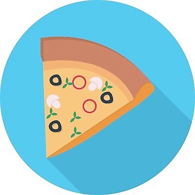 EPS 해외이미지 일러스트 피자 패스트푸드 사람없음 조각피자 피자조각 해외일러스트 조각 서양음식 인스턴트 파일형식 벡터 음식 이미지허브