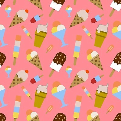 EPS 해외이미지 디자인 음식 백그라운드 패턴 일러스트 벽지 휴가 아이스크림 디저트 미술 장식 여름 컬러풀 얼음 추위 직물 신선 달콤 맛 만화 크림 그림 질감 원뿔 와플 바닐라 포장소품 해외일러스트 자연요소 도형 계절 컬러 컨셉 무늬 포장 문화예술 오브젝트 포장재료 파일형식 벡터 이미지허브