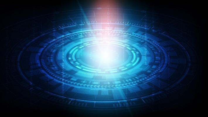 EPS 해외이미지 백그라운드 일러스트 사람없음 빛 컴퓨터 홀로그램 해외일러스트 전자제품 파일형식 벡터 이미지허브