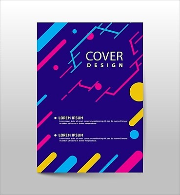 EPS 해외이미지 디자인 일러스트 추상 사람없음 파란색 커버 육각형 지오메트릭 해외일러스트 도형 컬러 무늬 파일형식 벡터 이미지허브