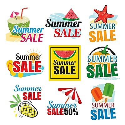 EPS 해외이미지 영어 스티커 오렌지 일러스트 아이스크림 불가사리 수박 사람없음 세트 세일 파라솔 샌들 파인애플 코코넛주스 해외일러스트 문자 신발 과일 디저트 극피동물 주스 열대과일 코코넛 파일형식 벡터 이미지허브