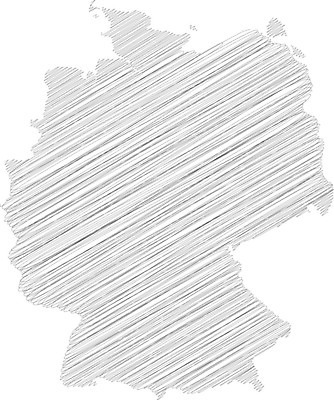 EPS 해외이미지 모양 실루엣 여행 백그라운드 컨셉 지도 일러스트 독일 그래픽 세계 연필 검은색 낙서 땅 스케치 자르기 가득함 심볼 묘사 심플 윤곽 영토 지역 고립 전국 지도책 지리 디테일 해외일러스트 유럽 컬러 모션 학용품 촬영기법 미술 책 필기구 파일형식 벡터 이미지허브