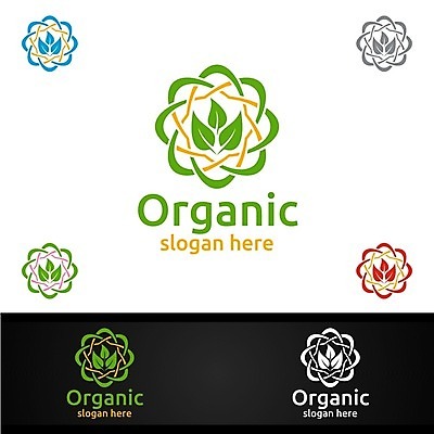 EPS 해외이미지 디자인 잎 꽃무늬 사람없음 심볼 에코 유기농 바이오 브랜딩 해외일러스트 식물 웰빙 꽃 무늬 환경 파일형식 벡터 이미지허브