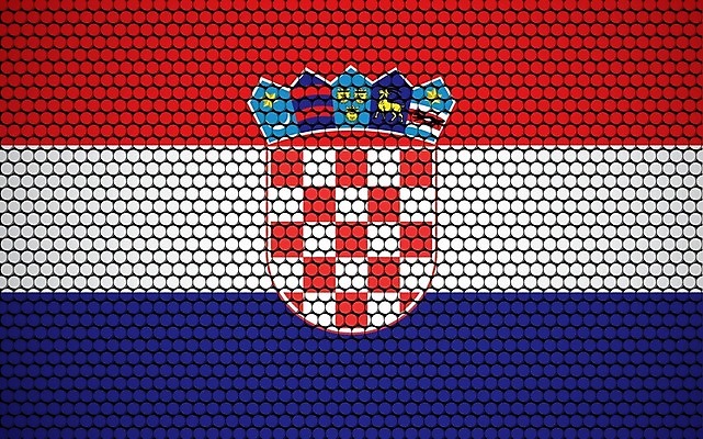 EPS 해외이미지 디자인 배너 별 여행 백그라운드 패턴 일러스트 벽지 표면 추상 미래 염소 그래픽 장식 빨간색 파란색 빛 줄무늬 흰색 깃발 원형 심볼 사인 질감 체크무늬 모자이크 크로아티아 애국심 독립 전국 해외일러스트 자연요소 도형 유럽 컬러 컨셉 무늬 포유류 파일형식 벡터 이미지허브