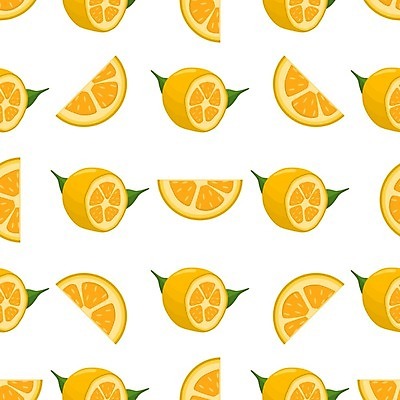 EPS 해외이미지 패턴 일러스트 사람없음 패턴백그라운드 금귤 해외일러스트 백그라운드 무늬 귤 파일형식 벡터 이미지허브