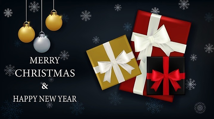 EPS 해외이미지 배너 계절 행복 리본 백그라운드 크리스마스 겨울 일러스트 텍스트 벽지 검은배경 휴가 새로움 새해 선물 장식 빨간색 빛 상자 축제 흰색 축하 인사 신용카드 황금 12월 연도 활 엽서 해외일러스트 기념일 감정 컬러 컨셉 금융 검은색 예절 날짜 편지 파일형식 벡터 이미지허브